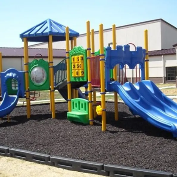 8" Playground Border Timber