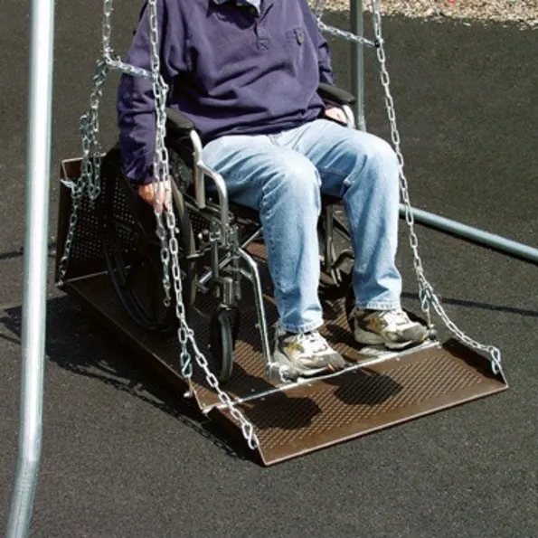 Wheelchair Platform Swing and Frame