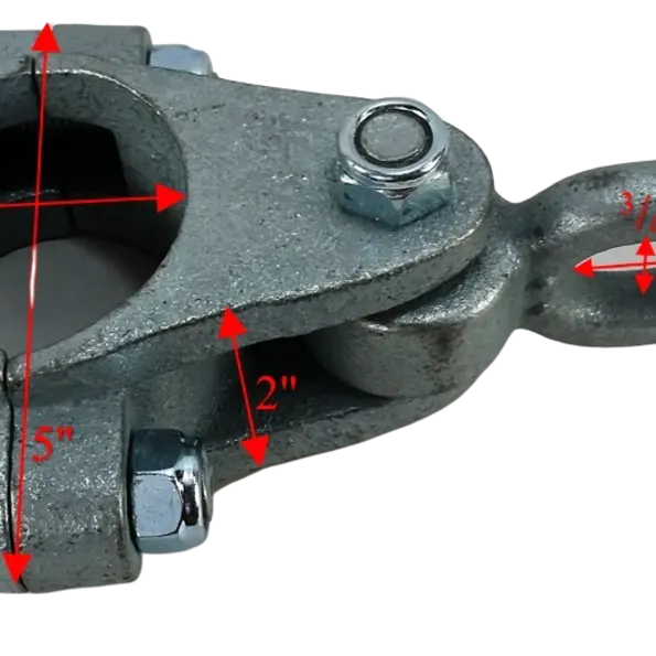 Swing Hanger 2 3/8" Galvanized Pipe