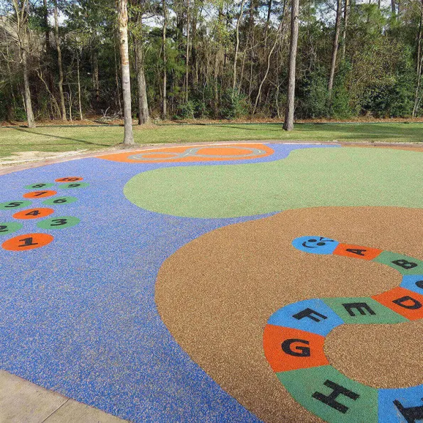 Pour-In-Place Playground Safety Surfacing