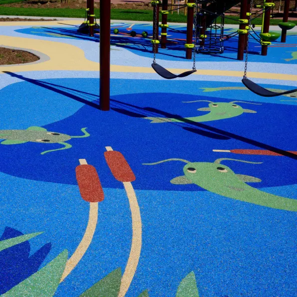Pour-In-Place Playground Safety Surfacing