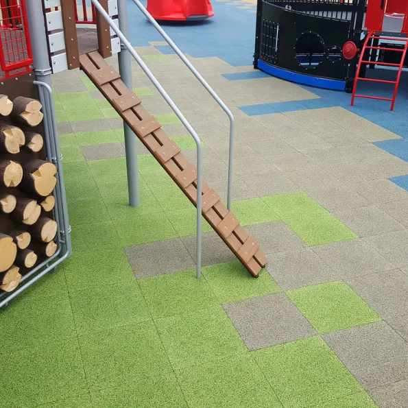Rubber Tiles Playground Safety Surfacing