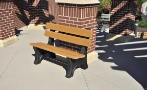 Colonial Park Bench