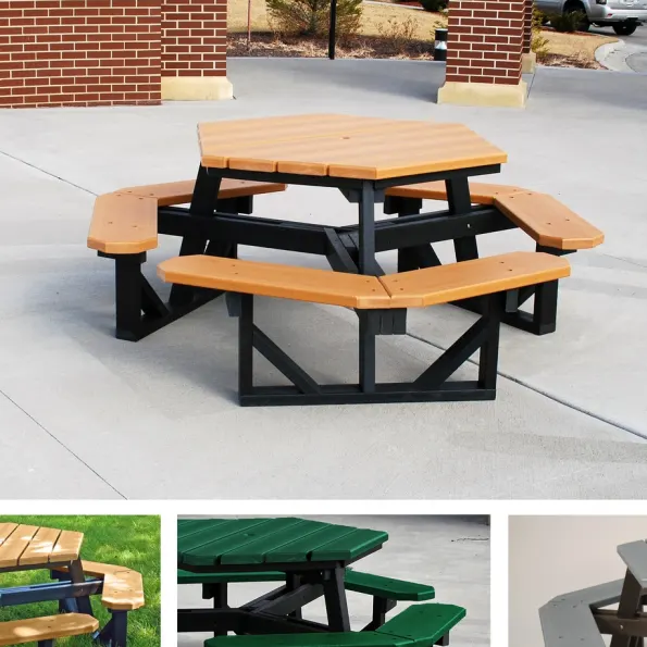 Hexagon Picnic Table