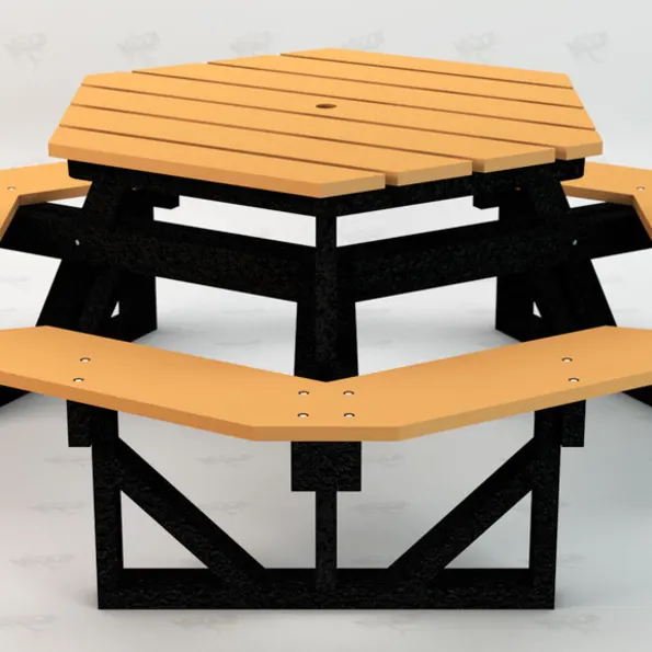 Hexagon Picnic Table