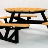 Hexagon Picnic Table thumbnail 4