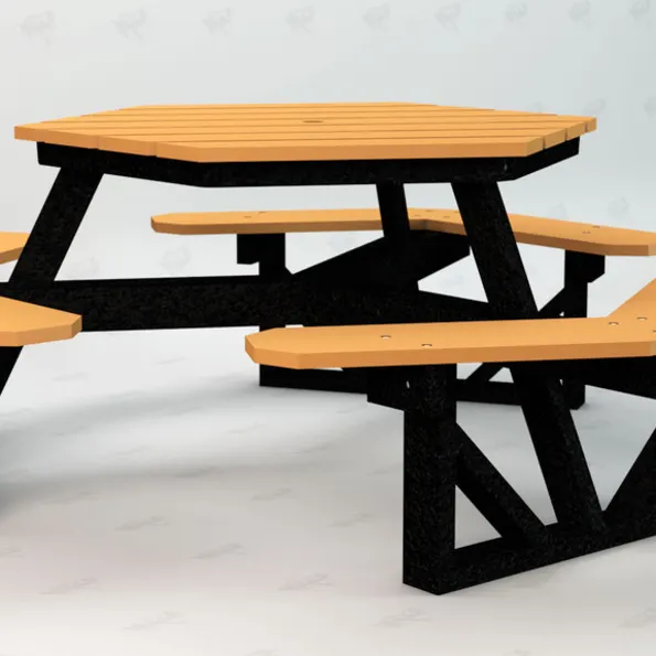 Hexagon Picnic Table