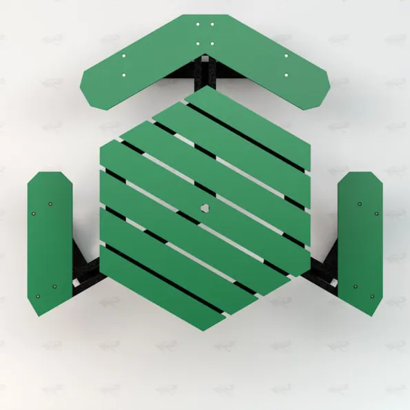 Hexagon Picnic Table