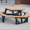 Hexagon Picnic Table thumbnail 1