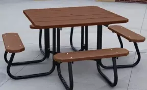Square Picnic Table