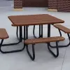 Square Picnic Table thumbnail 1