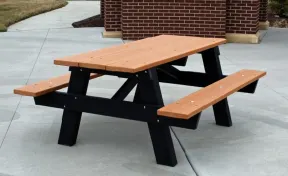A-Frame Picnic Table