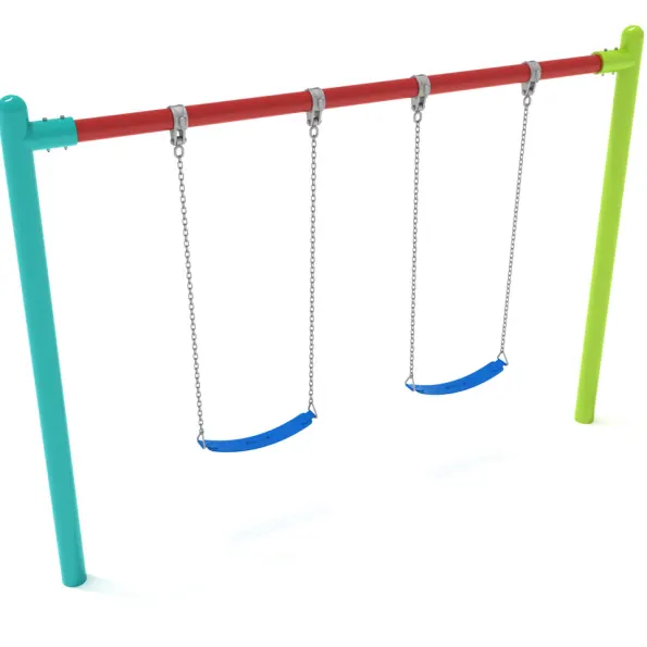 1-Bay Single Post Swings