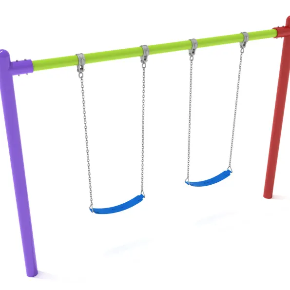 1-Bay Single Post Swings
