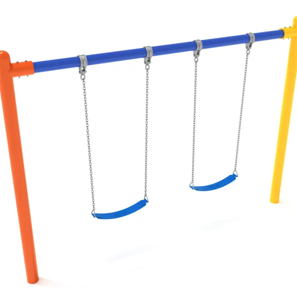 1-Bay Single Post Swings