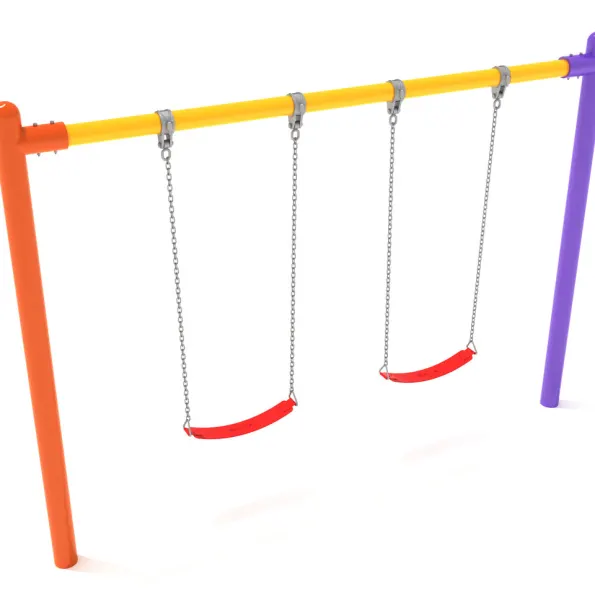 1-Bay Single Post Swings