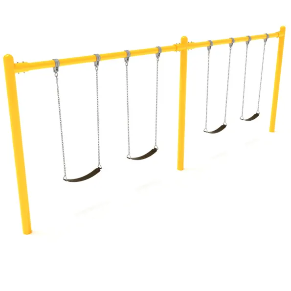 2-Bay Single Post Swings
