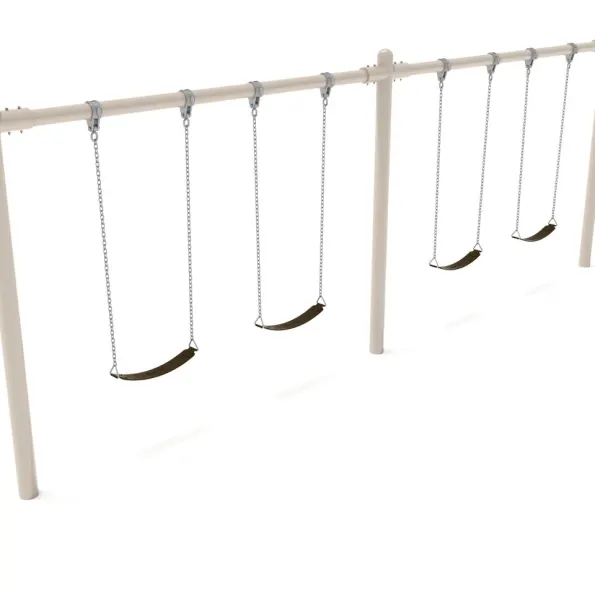 2-Bay Single Post Swings