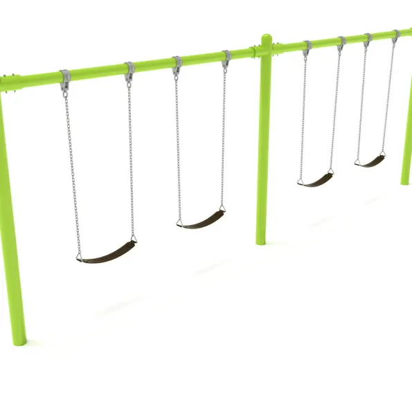 2-Bay Single Post Swings