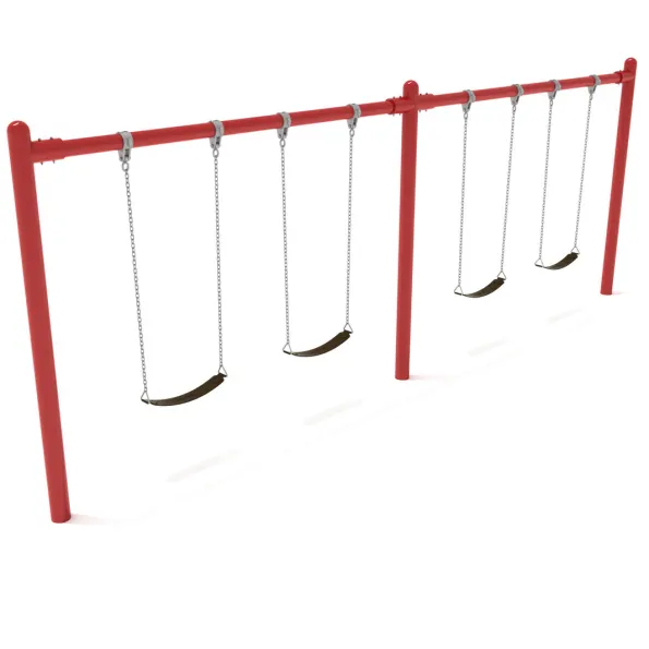 2-Bay Single Post Swings