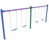 2-Bay Single Post Swings thumbnail 17
