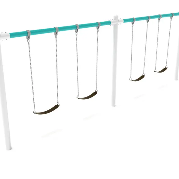 2-Bay Single Post Swings