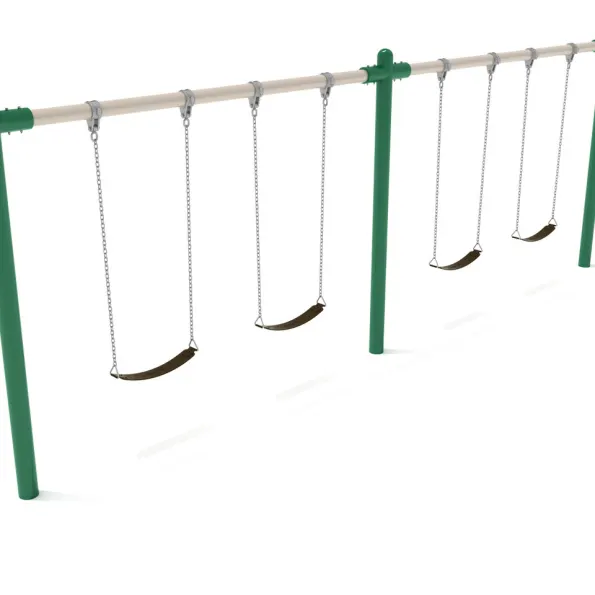2-Bay Single Post Swings