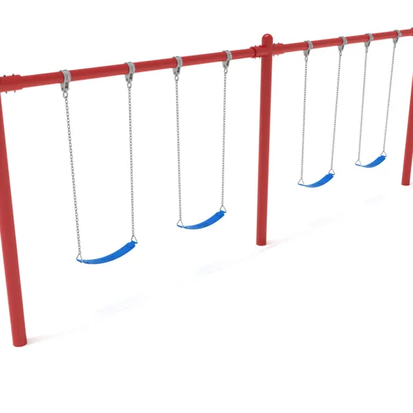 2-Bay Single Post Swings