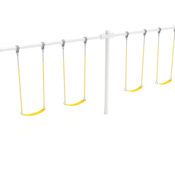 2-Bay Single Post Swings