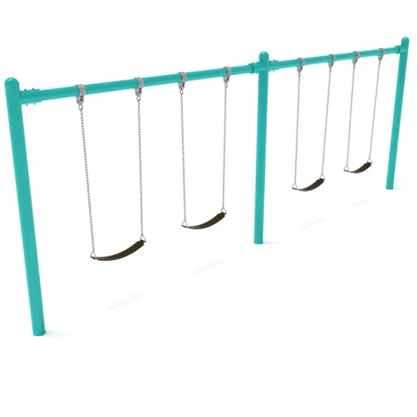 2-Bay Single Post Swings