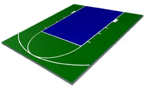 Junior 20x25 Basketball Court