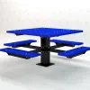 Square Picnic Pedestal T-Table thumbnail 4