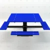 Square Picnic Pedestal T-Table thumbnail 5