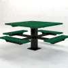 Square Picnic Pedestal T-Table thumbnail 8