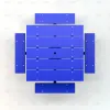 Square Picnic Pedestal T-Table thumbnail 9
