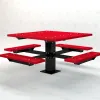 Square Picnic Pedestal T-Table thumbnail 10