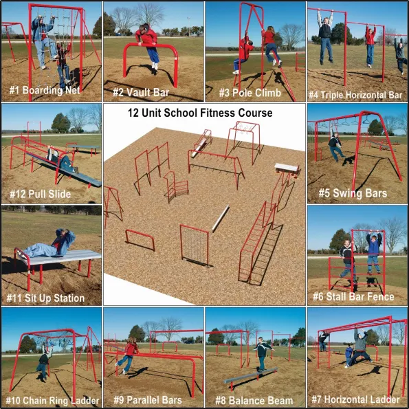 Horizontal Exercise Ladder