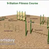 Elementary Fitness Course 9-Stations thumbnail 1