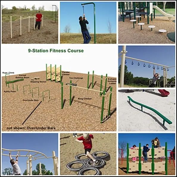 Elementary Fitness Course 9-Stations