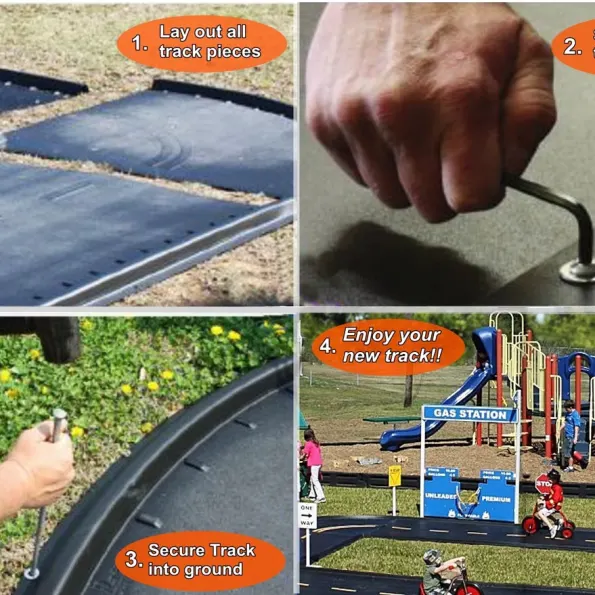 Playground Trike Path - Atlanta Crazy-8