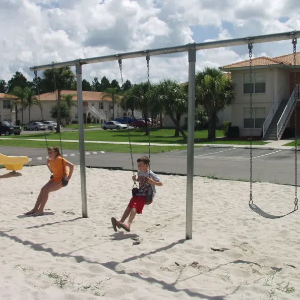 Heavy Duty 2-Seat T-Swing Frame