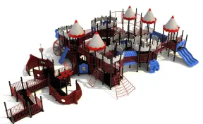 Leach Castle Inclusive Play Structure