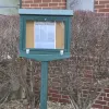 Outdoor Hinged Message Board - Small thumbnail 1