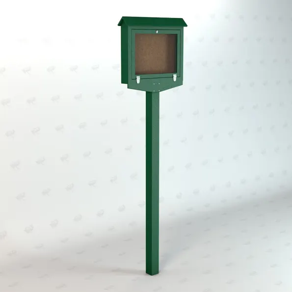 Outdoor Hinged Message Board - Small