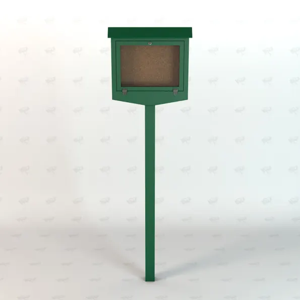Outdoor Hinged Message Board - Small