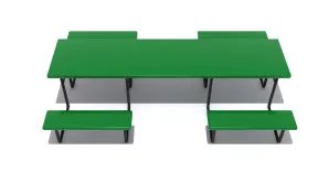 Wheelchair Accessible Picnic Table w Center Entry