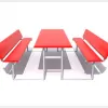 6' Rectangular Picnic Table with Back thumbnail 2