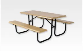 6' Rectangular Picnic Table