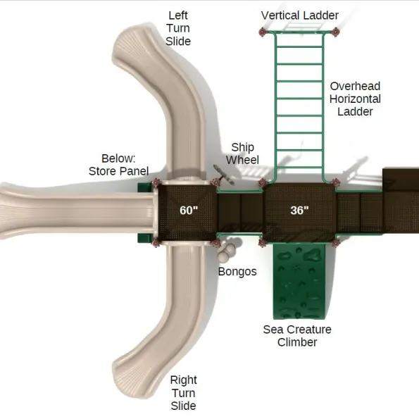 Montauk Downs Spark Structure