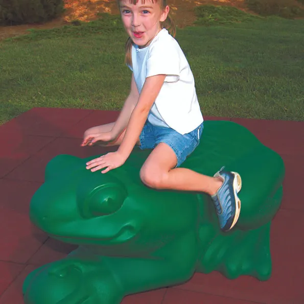Frog Sculpture Climber